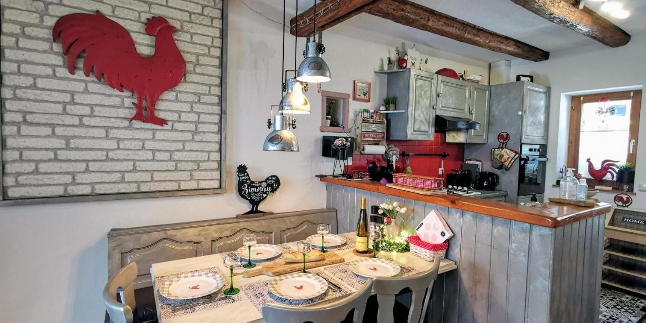 Gite Le Coq Rouge 埃圭斯海姆 外观 照片