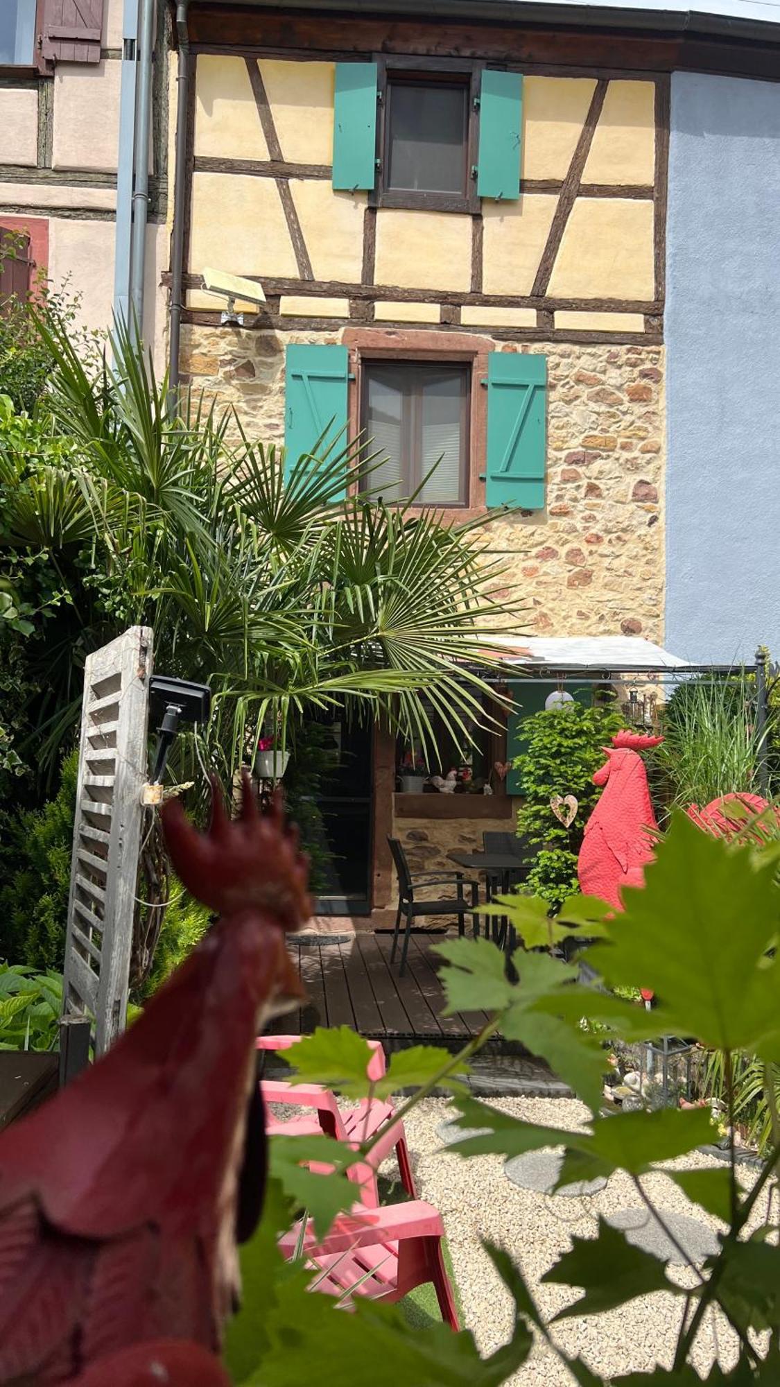 Gite Le Coq Rouge 埃圭斯海姆 外观 照片