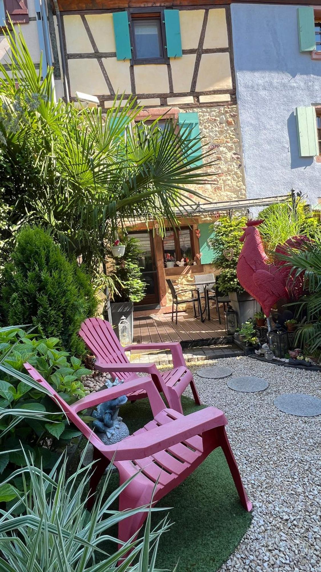 Gite Le Coq Rouge 埃圭斯海姆 外观 照片