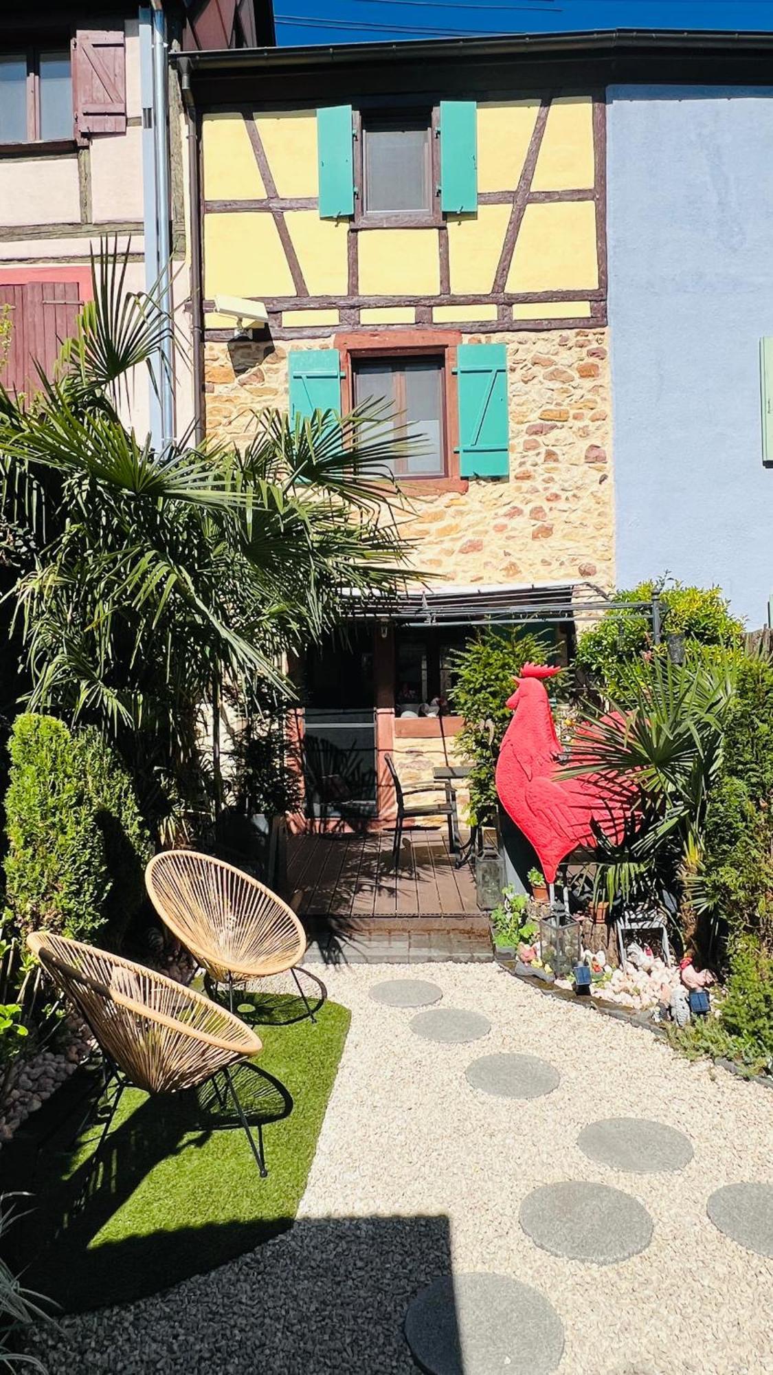Gite Le Coq Rouge 埃圭斯海姆 外观 照片